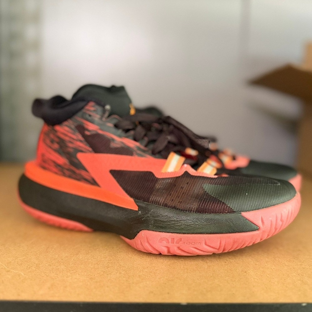 Men's 6.5 Jordan Zion 1 Sneakers Naruto Nine Tails Shoes